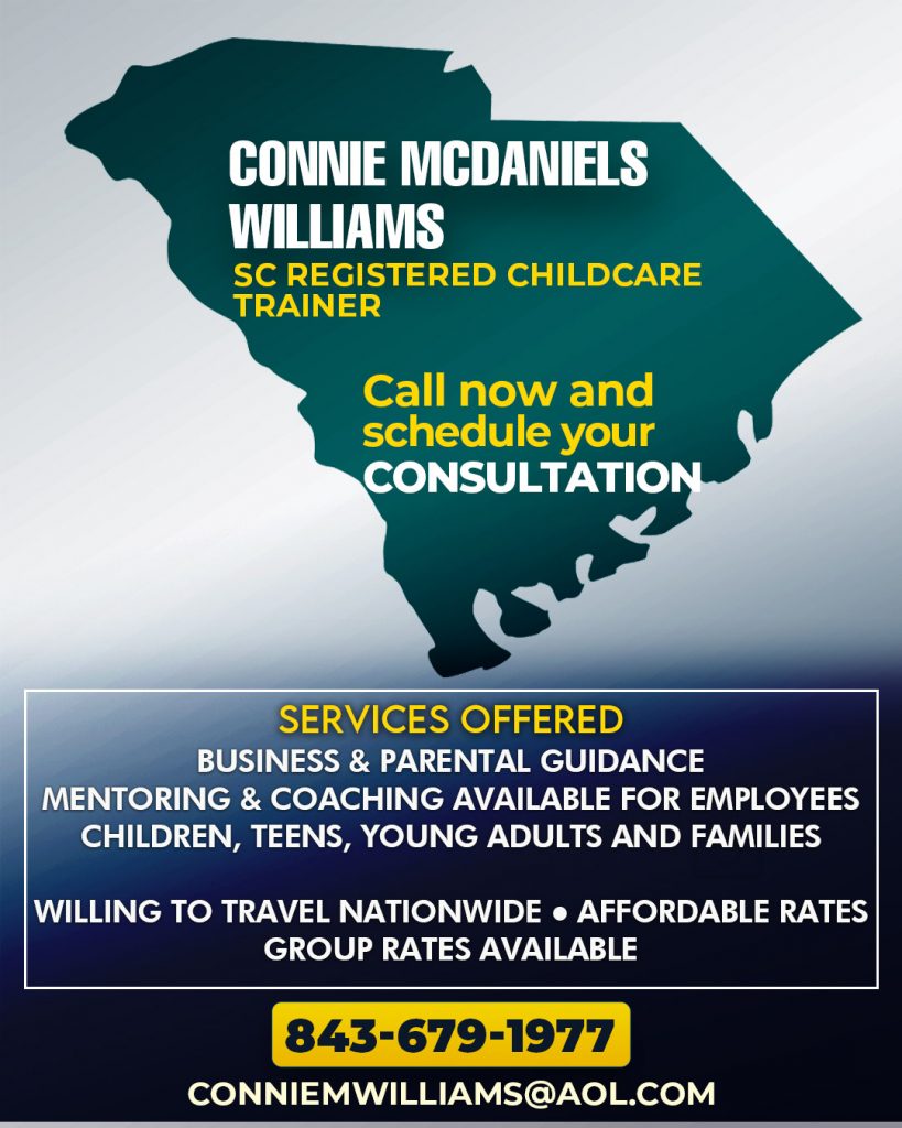 South Carolina Registered Childcare Trainer Consultant